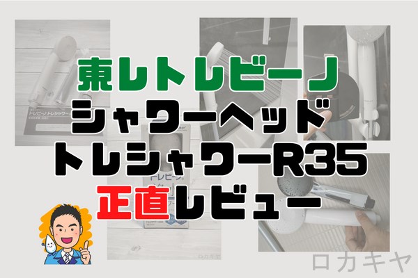 東レトレビーノシャワーヘッドR35レビュー