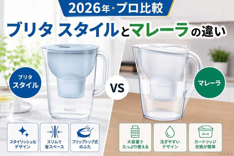 【2026年・プロ比較】ブリタ スタイルとマレーラの違い