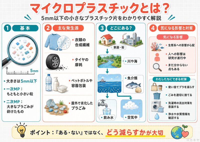 マイクロプラスチックとは