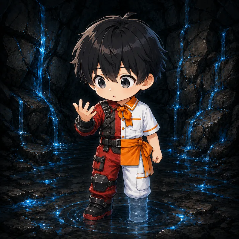 1,2-DCEのキャラクターイラスト